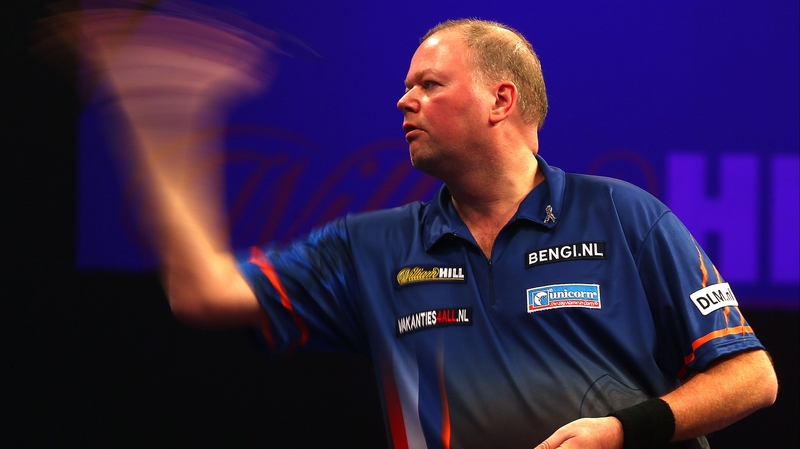 Raymond van Barneveld claimed a straight-forward 3-0 win