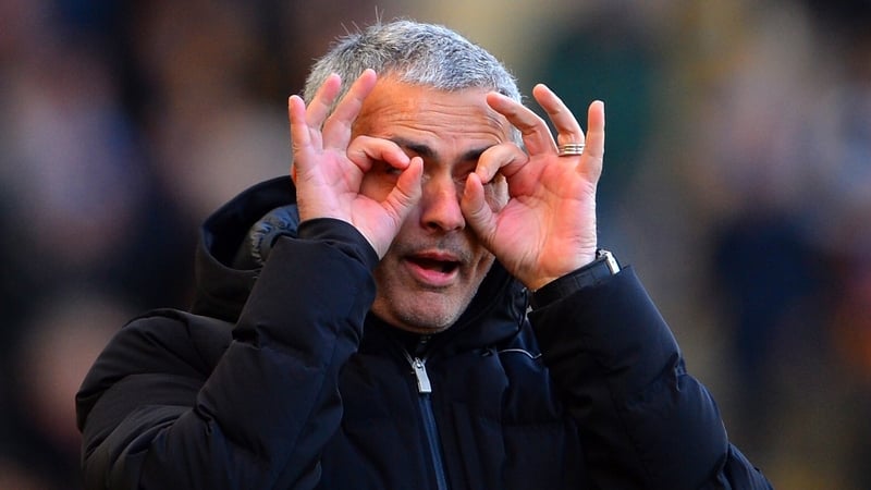 Jose Mourinho has been banned from the stadium for Saturday's visit to Stoke City