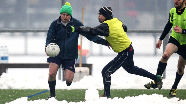 Brisk January training at Zurich Inneoin Introduction Day in Switzerland
