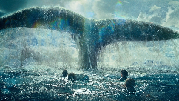 The film tells the true story of the Essex, a whaling ship which was attacked by a whale and became the inspiration for Herman Melville's novel Moby Dick