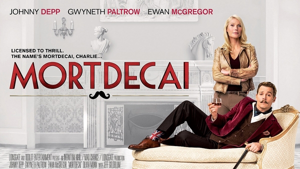 Mortdecai opens on January 23, 2015