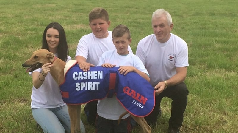 Members of the Limerick Youth Project with trainer Chris Houlihan and Cashen Spirit