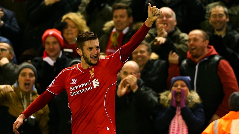 Adam Lallana scored twice as Liverpool beat Swansea