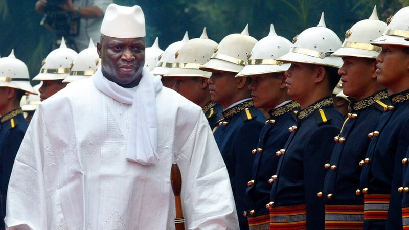 Gambia's President Yahya Jammeh was reportedly in France when the violence broke out