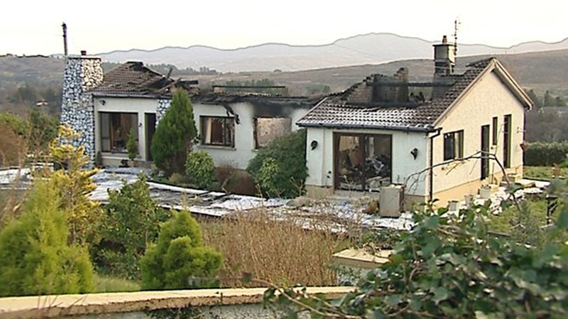 Láthair an dóiteáin, Baile na Bó