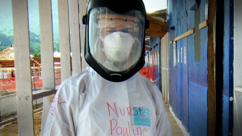 British nurse Pauline Cafferkey is in a London hospital for treatment for a "late complication" from Ebola