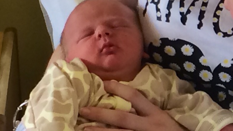 The Rotunda Hospital welcomed the first baby of 2015, Kian Anthony Bourke, at four seconds past midnight