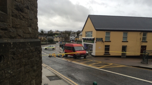 The woman was struck by a van at around 1.50am on Main Street