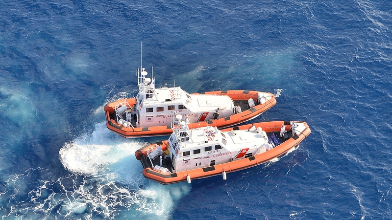 There was a delay in responding to a sighting of the stricken dinghy