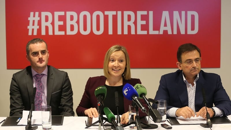 The three held a press conference in Dublin this morning