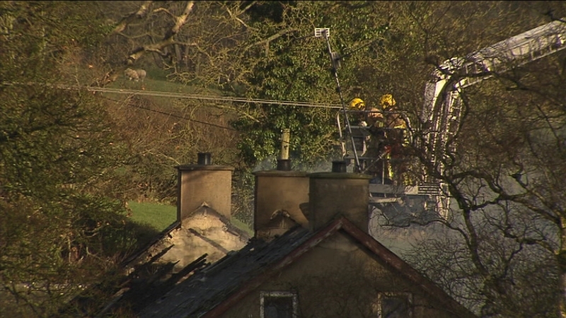 The incident happened at a farmhouse at Ballynafern Road near Rathfriland in Annaclone