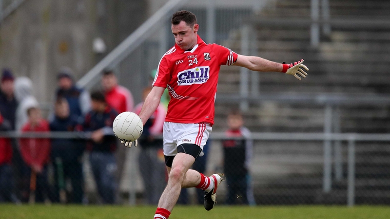 Cork's Donncha O'Connor scores a free