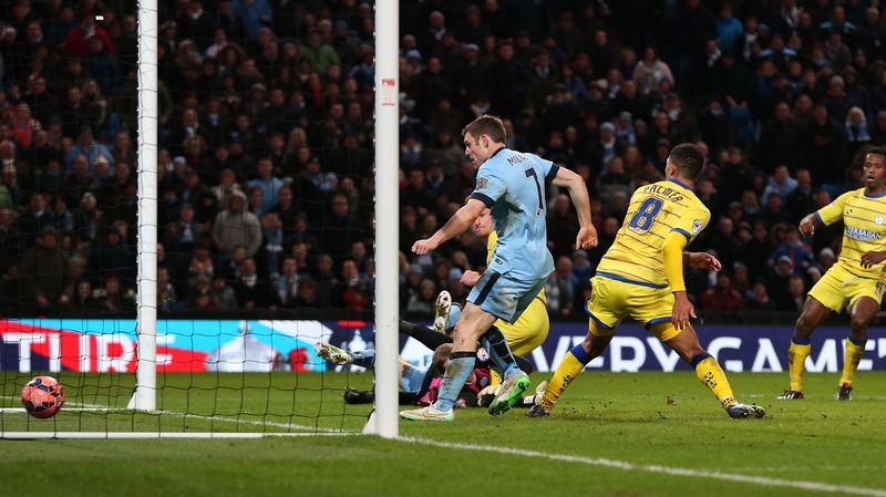 James Milner scrambles home City's late winner
