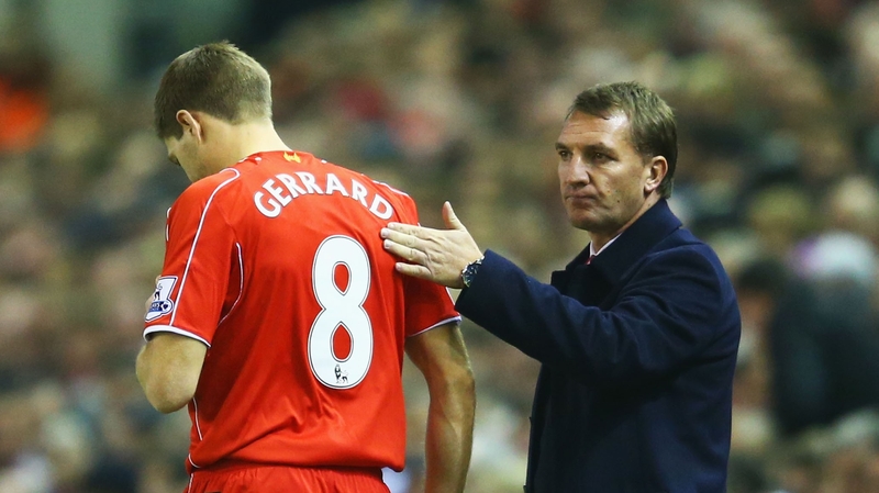 Brendan Rodgers looks unlikely to link back up with Steven Gerrard