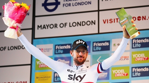 Wiggins won the Tour de France and an Olympic gold medal at the team-trial event in 2012