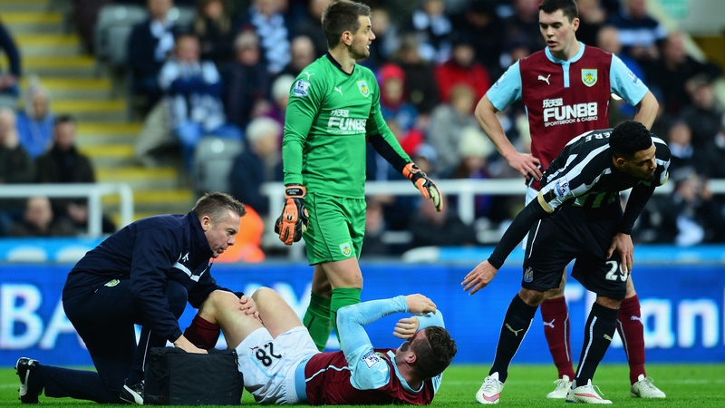 Kevin Long suffered a serious injury on his Premier League debut