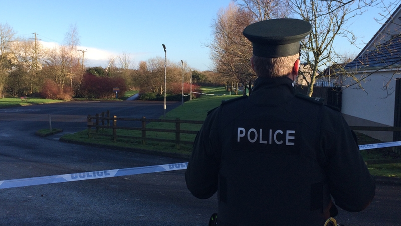 Police say the man was shot outside a house at Riverview Park shortly before 10.30pm