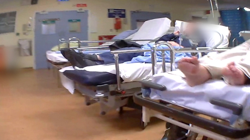 Beaumont Hospital in Dublin is the worst affected with 47 people waiting on trolleys today