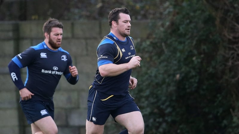 Sean O'Brien and Cian Healy are continuing individual rehabilitation programmes