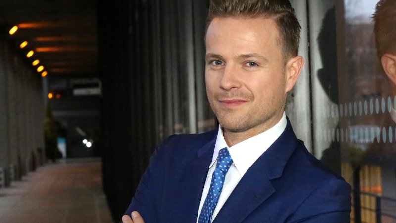Nicky Byrne. Could he representing Ireland in this year's Eurovision?