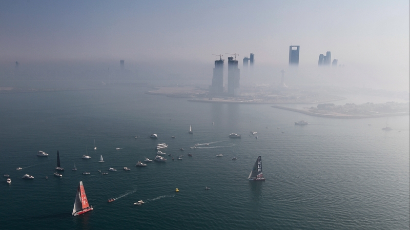 Sarah Young was washed into the sea by a six-foot during the Clipper Round The World Yacht Race