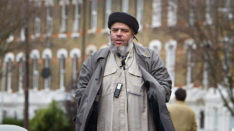 Hamza was jailed in the UK for seven years for soliciting murder and inciting racial hatred in 2006