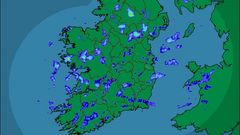 The power outage is due to stormy conditions overnight