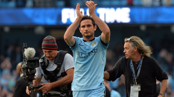 Frank Lampard left Man City for New York City at the end of last season
