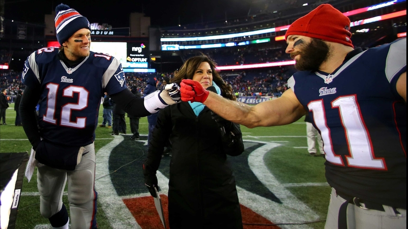 Tom Brady threw four touchdowns as Miami were easily dispatched