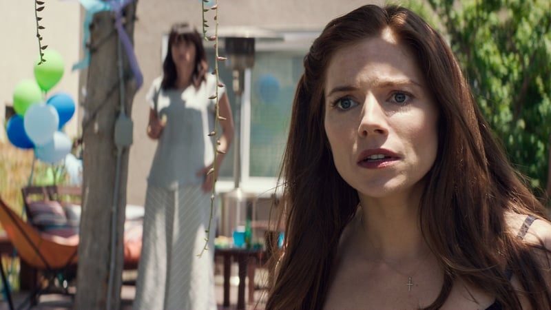 Sienna Miller plays the wife who sees the man she married missing in action during his visits back to Texas