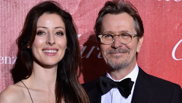 Alexandra Edenborough and Gary Oldman