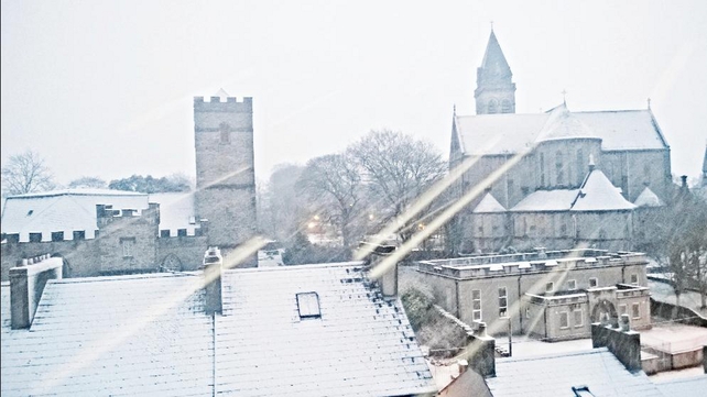 White scenes from Sligo (Pic: @eugenecmolloy)