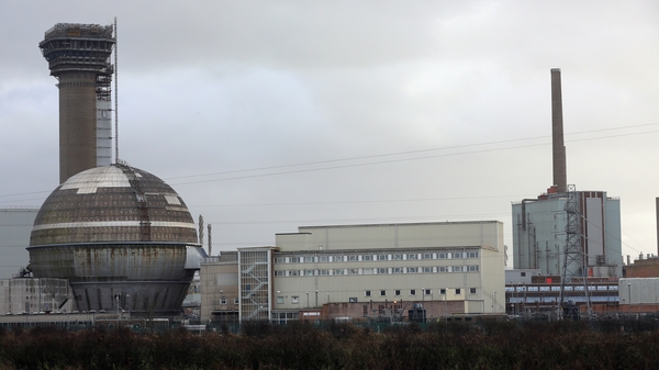 Sellafield is located in Cumbria on the NW coast of England and lies about 180km from Ireland's coastline