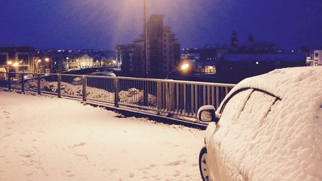 There was heavy snow in Sligo overnight (Pic: Stephane Lafitte)