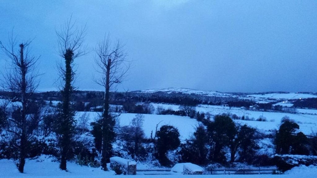 The scene in Donegal this morning (Pic: Jimmy Stafford)