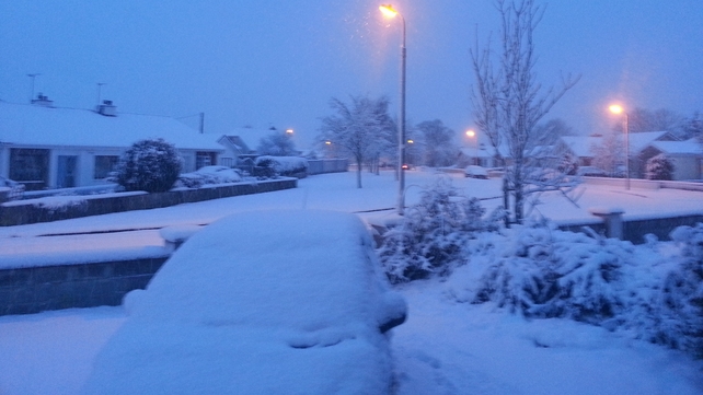 It was a similar scene in Ballinasloe (Pic: Paula Reid)