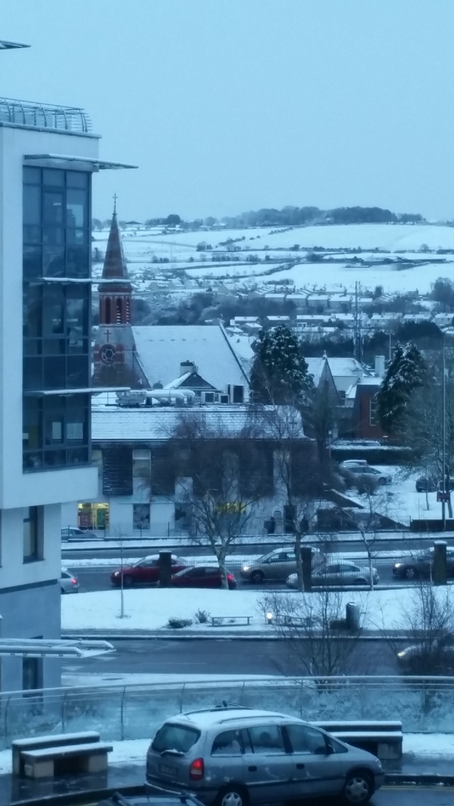 The view from Cork University Hospital in Wilton (Pic: Melanie Neill)