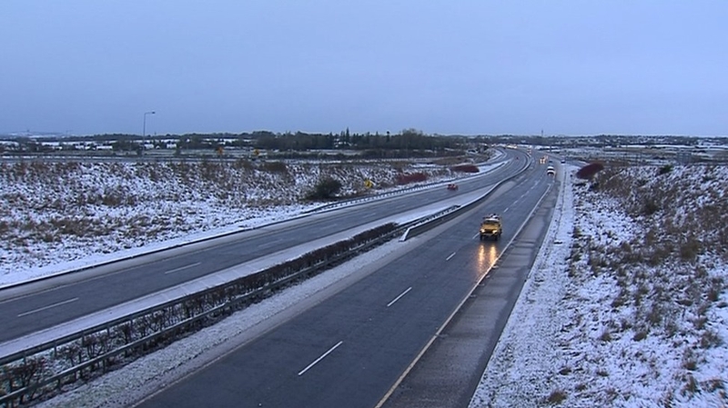 Motorists are advised to drive with care