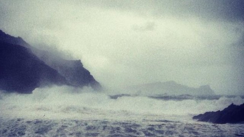 A status orange weather warning is in place for coastal regions tomorrow