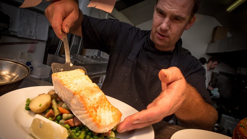 FARM's organic Irish Salmon and locally sourced veg