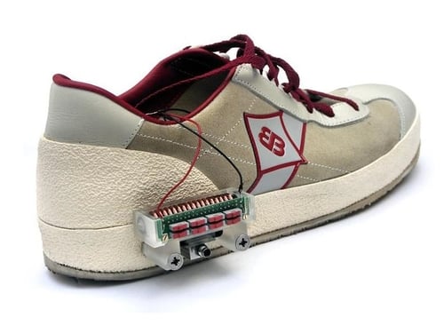 The devices were invented as part of a project to develop self-lacing shoes