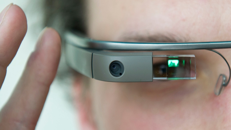The wearable technology delivers messages, news and calls directly to a user's field of view