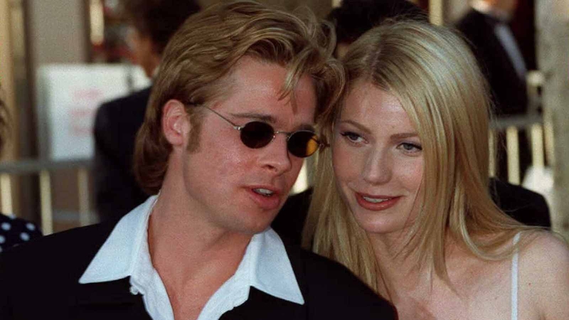 Brad Pitt and Gwyneth Paltrow in 1996