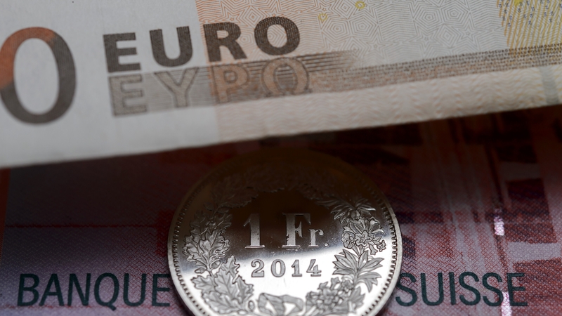 UBS said id didn't not suffer any losses overall in its trading business after the move to scrap the franc's currency cap