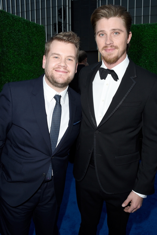 James Corden and Garett Hedlund