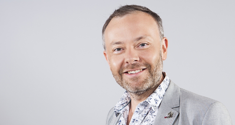 Rick O'Shea, the new presenter of The Book Show on RTÉ Radio 1.