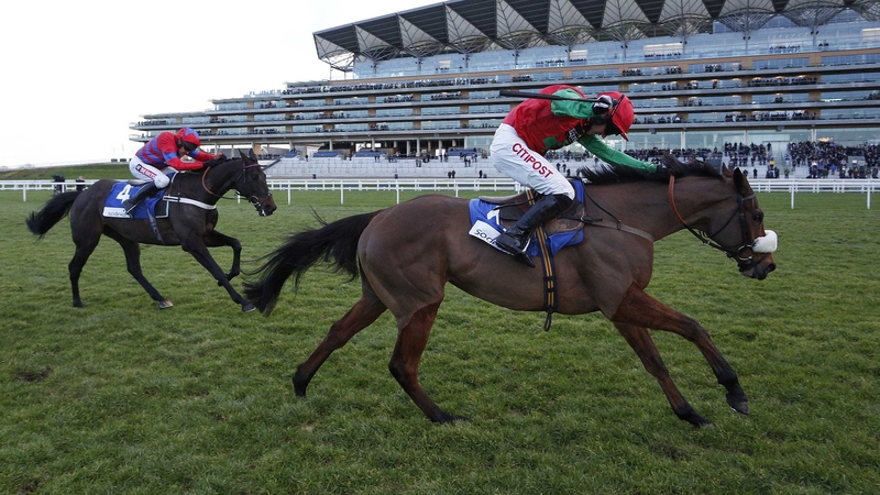 The progressive Dodging Bullets is a top-price 6-1 for the Champion Chase at the Cheltenham Festival after his win at Ascot