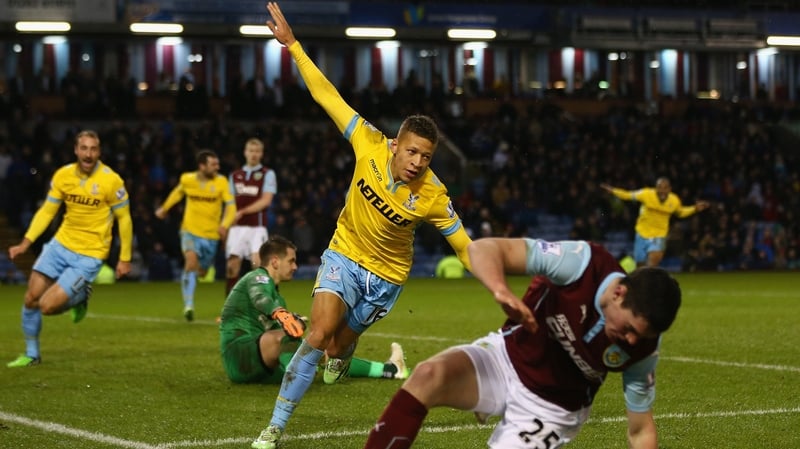 Dwight Gayle soars away like an Eagle after netting Palace's winner