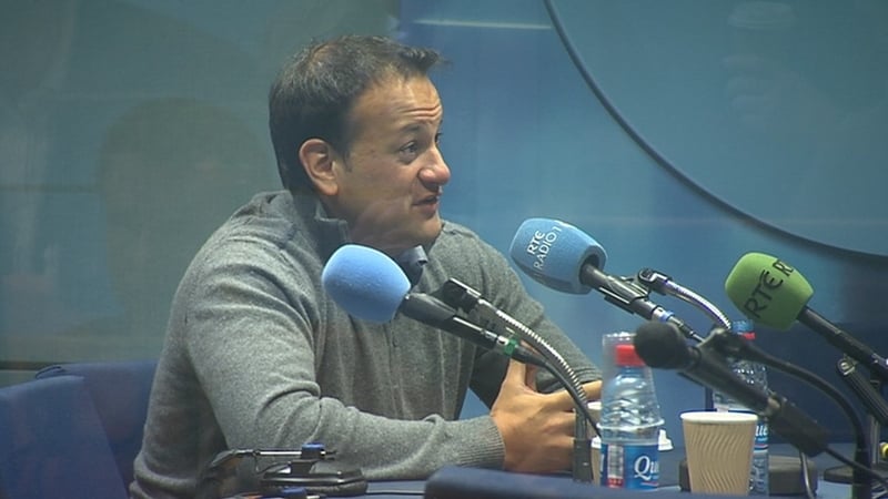 Leo Varadkar was speaking to Miriam O'Callaghan on RTÉ Radio 1
