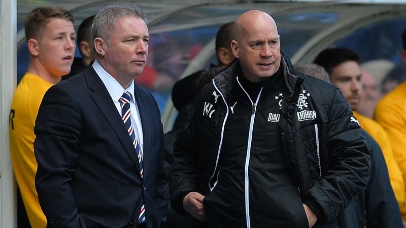 Kenny McDowall was assistant to Ally McCoist before taking over